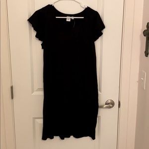 Black Cotton summer dress